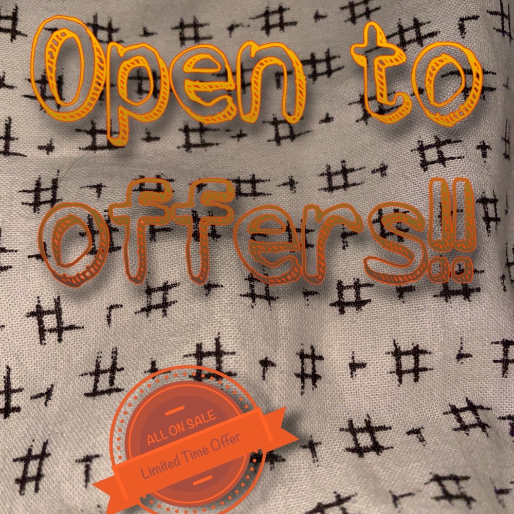 All offers considered